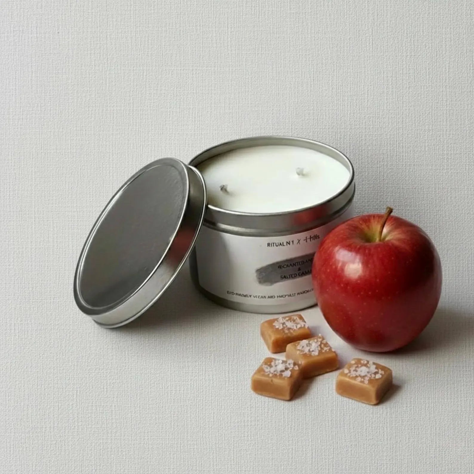 Vela de Manzana y Caramelo