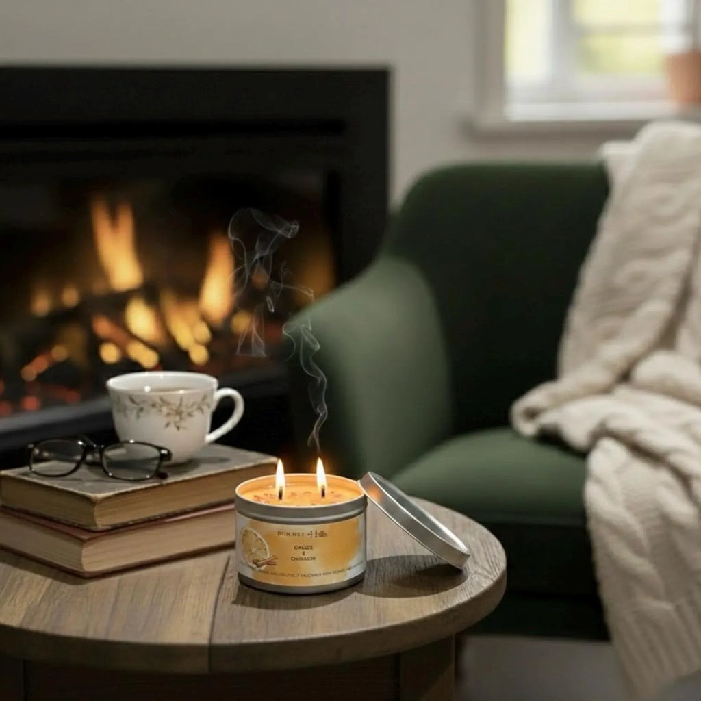 Vela de Naranja y Canela