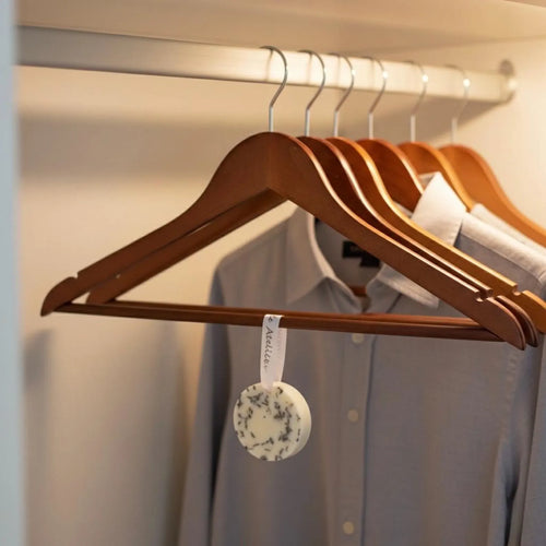 Ambientador Sólido de Armario, Lavanda y Vainilla