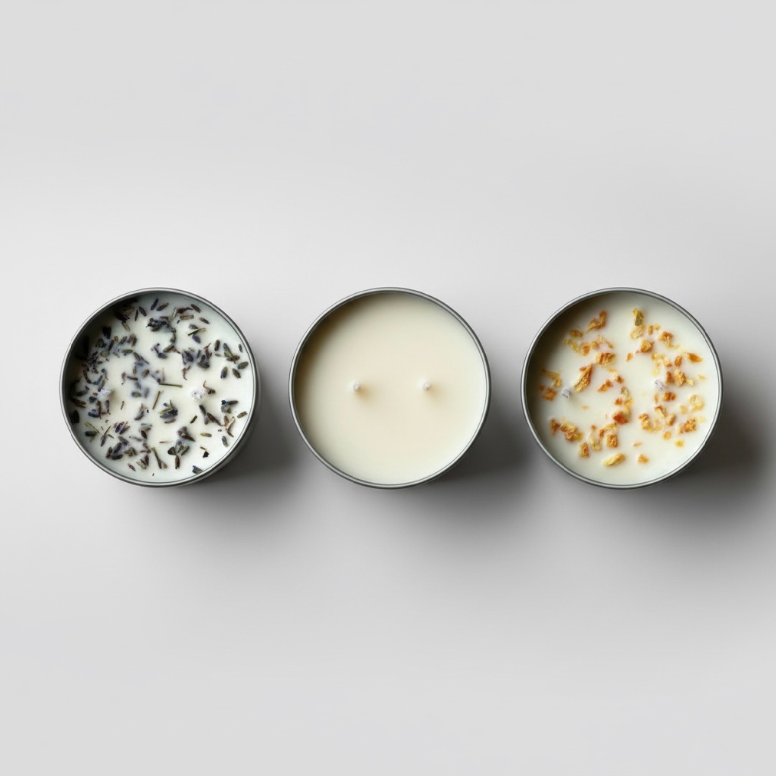 Set 3 Velas Aromáticas de Soja Artesanal en Lata | Regalo Sostenible | Decoración Aesthetic | Hechas en España
